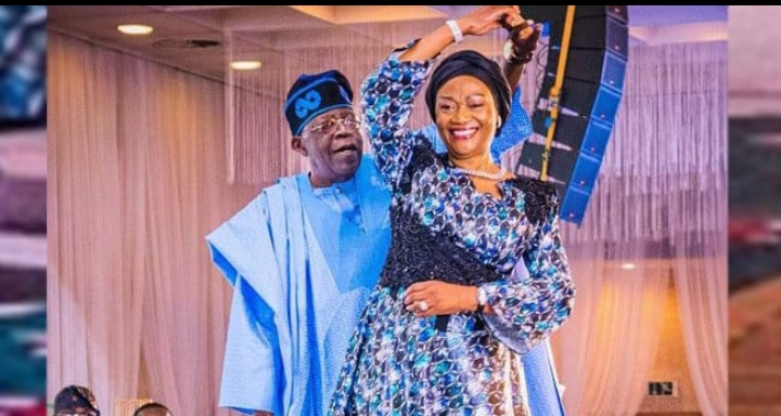 President Bola Tinubu and First Lady, Senator Oluremi Tinubu 