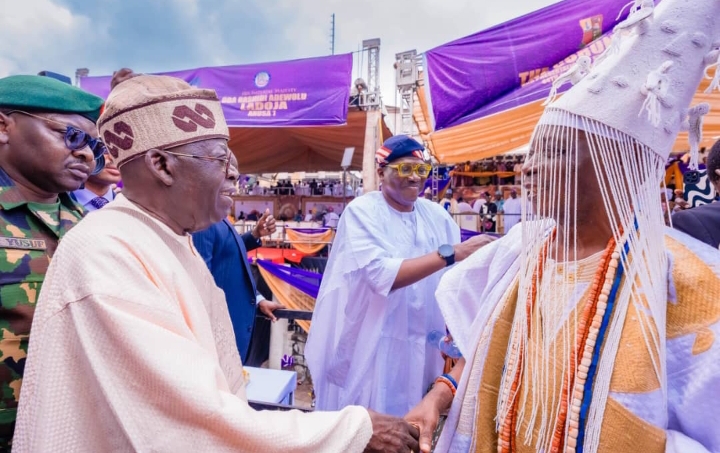 President Tinubu and Olubadan Ladoja