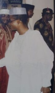 Late Nigerian High Commissioner to Sierra Leone, MC Abubakar and his British counterpart, Peter Penfold, extreme right. The two diplomats were deeply involved in bringing stability in the region