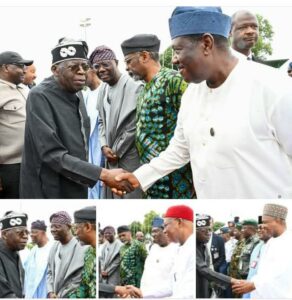 Akume, Gbajabiamila, Governor Uzodimma, Sanwo-Olu, Wale Edun, Bagudu wished President Tinubu bon voyage