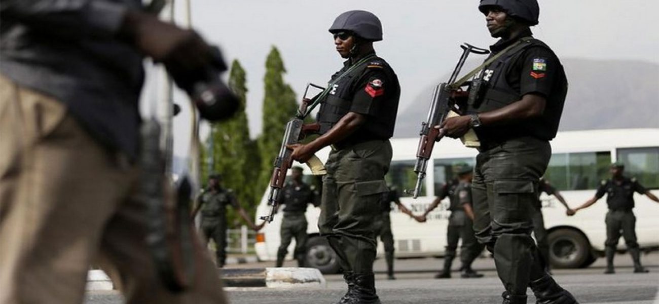 Policemen in Nigeria