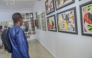 A guest at the exhibition3