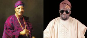 Chief Sir Kessington Adebukunola Adebutu (Baba Ijebu) and Dayo DaSilva