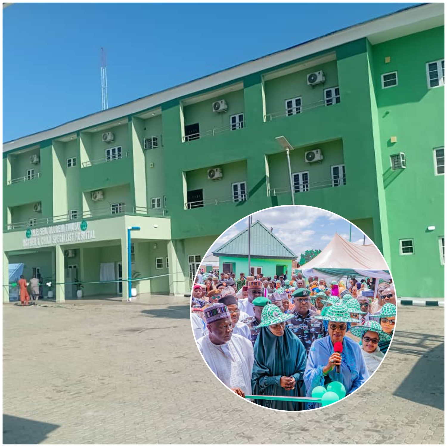 OSSAP-SDGs boosts maternal, child healthcare in Gombe with 100-Bed Mother & Child Hospital
