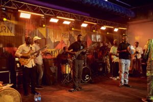 Egypt 80 Band performing
