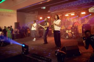 Ezra Collective performing