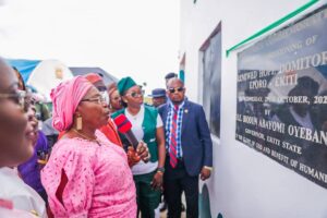 Deputy, Chief (Mrs) Monisade Afuye at the event