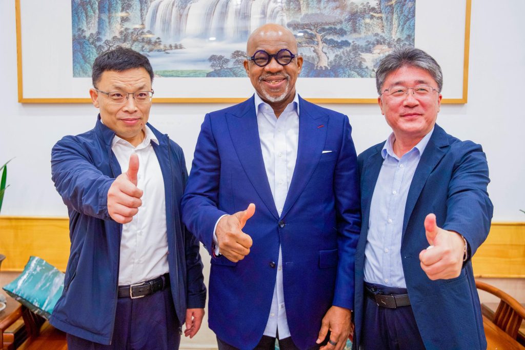 Governor Dapo Abiodun and the Chinese investors