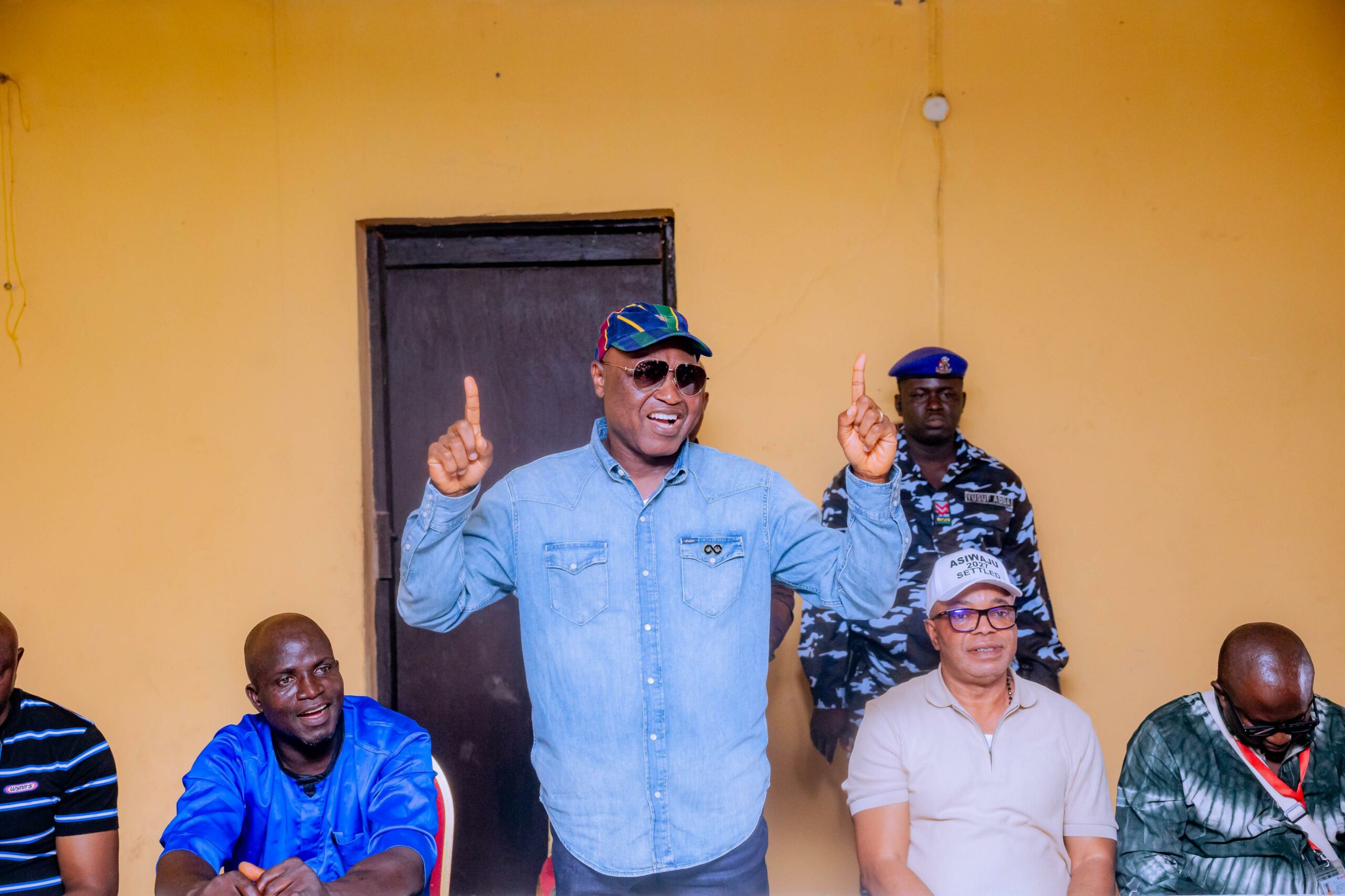 Governor Oyebanji at his Ikogosi Ward 6, while participating in the ward Congress that produced delegates for the party primary slated for Monday.
