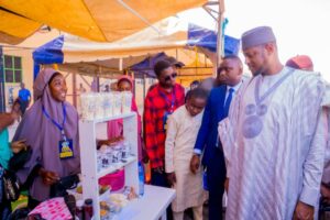 Governor Radda during the expo