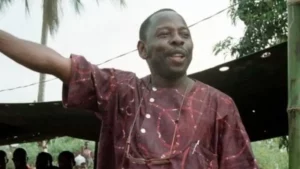 Ken Saro Wiwa. Killed by Abacha