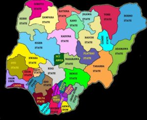 Map of Nigeria