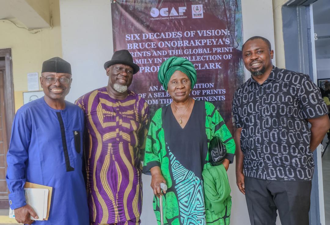 Moses Ohiomokhare, Mudiare Onobrakpeya, Prof. Ebun Clark, Soji Adesina