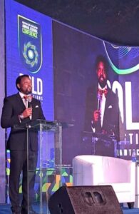 Muyiwa Ayojimi, honorary secretary, Society for Notaries Public of Nigeria, speaking at 2022 Nigerian Bar Association Annual Conference in Lagos