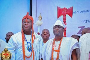 Ooni Adeyeye Enitan Ogunwusi, Ojaja II, the Ooni of Ile-Ife and Alaafin of Oyo, His Imperial Majesty Oba Abimbola Owoade, Yorubaland