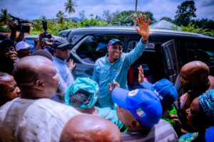 Oyebanji at his Ikogosi Ward 6, while participating in the ward Congress that produced delegates for the party primary slated for Monday.
