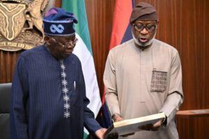 President Bola Tinubu and Dele Alake