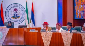President Tinubu met with members of Pan Niger Delta Forum, PANDEF, a key group backing Fubara