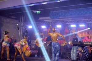 Seun Kuti performing