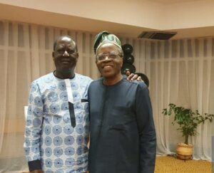 The Late Raila Odinga, and Dr Babafemi A. Badejo