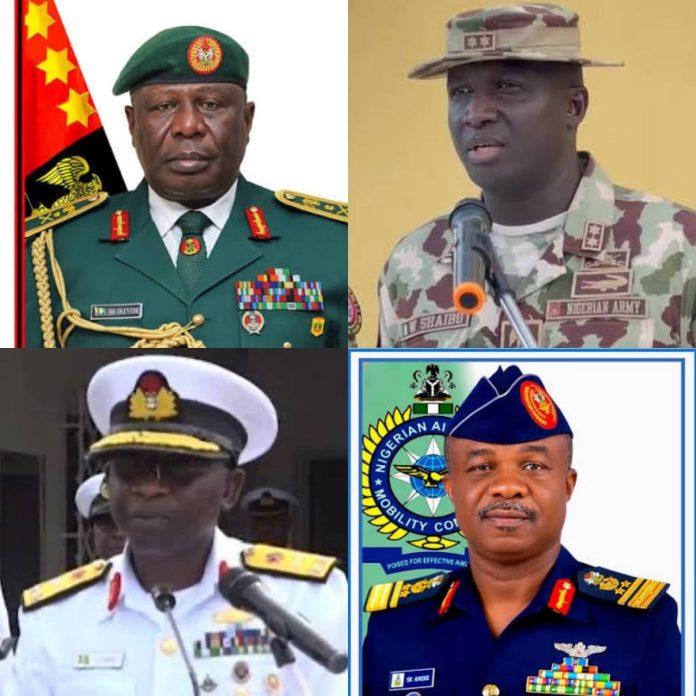 Biographical facts on New Service Chiefs