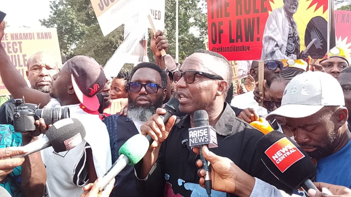 Sowore and the Nnamdi Kanu Protest