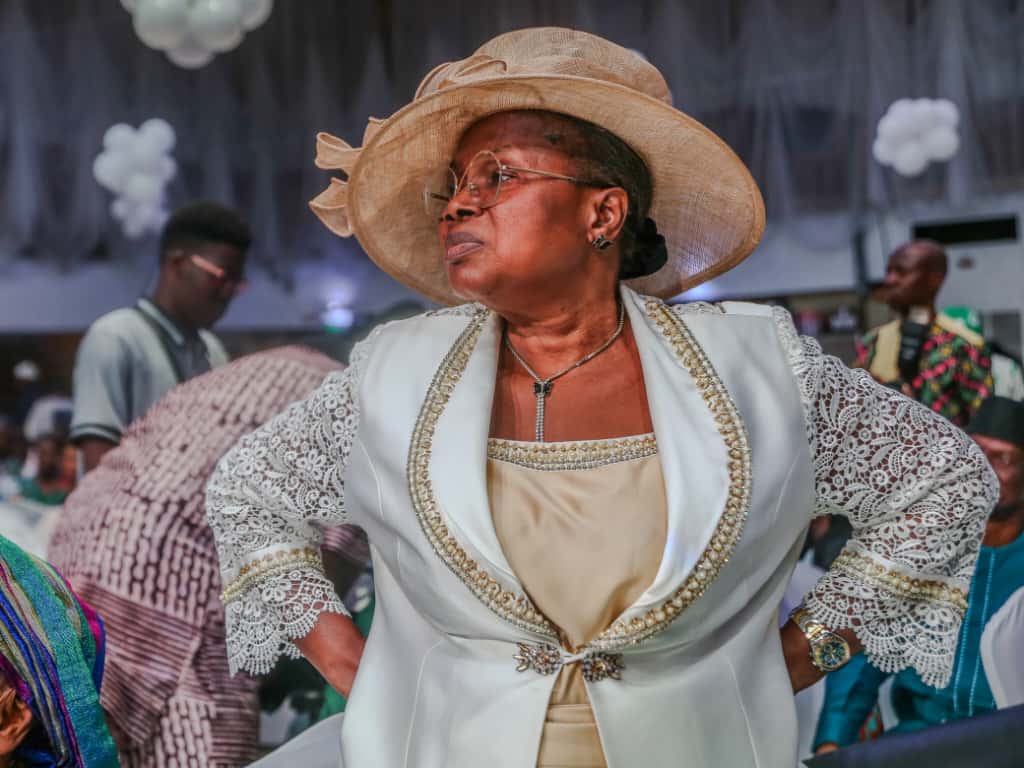 Nigerin gospel music icon, Evangelist (Dr.) Funmi Arangbaiye, at Àríyá Èkó Independence Music Festival, held on Sunday, October 5th, 2025 in Lagos.