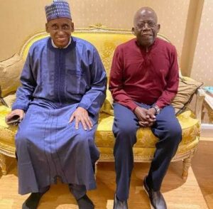 President Bola Tinubu and Senator Abu Ibrahim