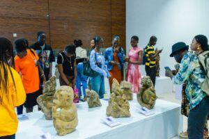 A major highlight of the museum tour is the participation of the Lineage of Masters, a collective of contemporary Nigerian artists deeply influenced by the legendary Yusuf Grillo