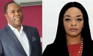 Dr Tunde Ayeni and Ms Adaobi Alagwu