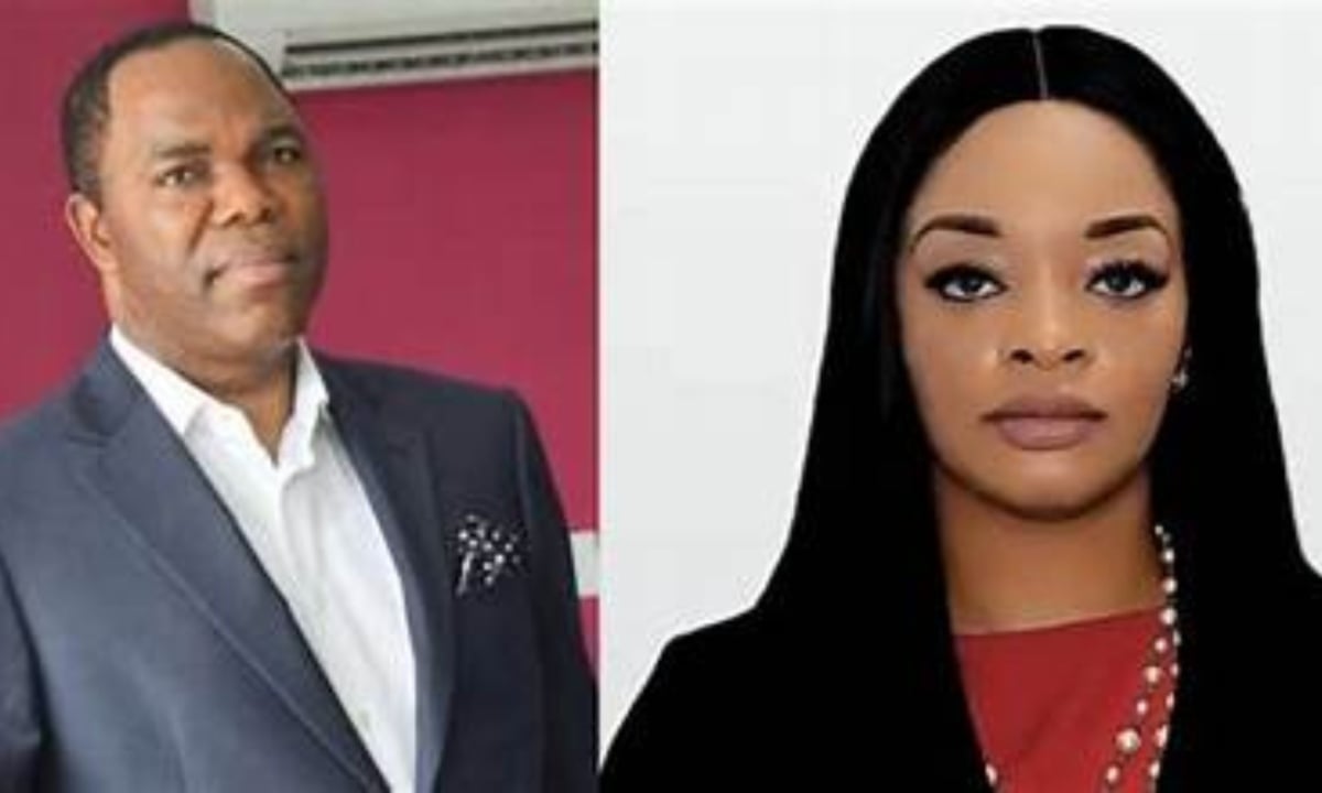 Dr Tunde Ayeni and Ms Adaobi Alagwu