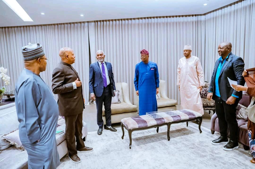 Gov Radda and other with VP Shettima in South Africa