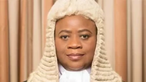 President of the Court of Appeal, Hon. Justice Monica Bolna’an Dongban-Mensem