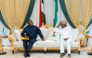 Presidents Bio and Tinubu in Abuja