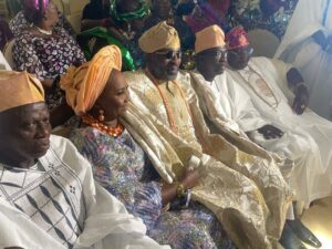 Prince Adewale Oriola Adeyemi and Princess Temilade Remi Adeoye and their paents2