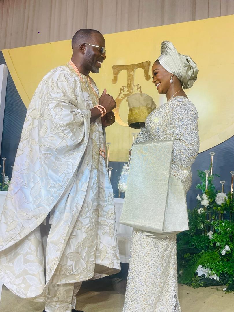 Prince Adewale Oriola Adeyemi and Princess Temilade Remi Adeoye