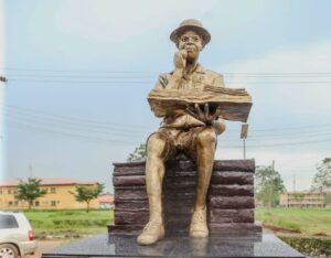 The statue of Tai Solarin