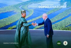 VP Shettima and President Lula of Brazil
