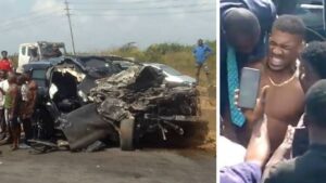 Anthony Joshua involved in road mishap