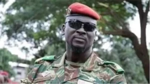 Gen Doumbouya, just after the coup in September 2021.