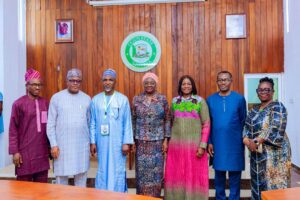 National NMA executive during a visit to Ogun Deputy Governor in Abeokuta