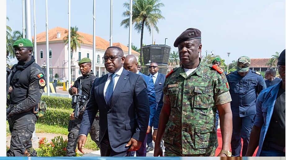 President Bio in Guinnea Bissau