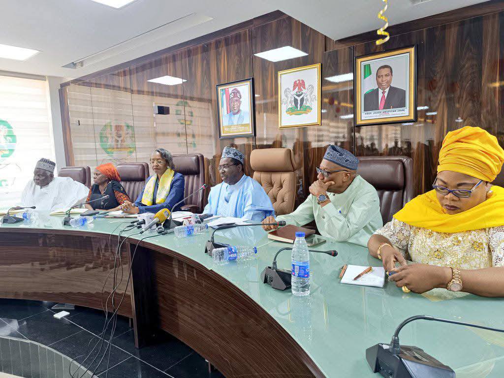 The INEC, PDP meeting
