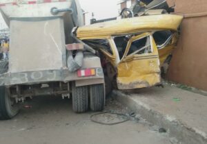 The accident scene