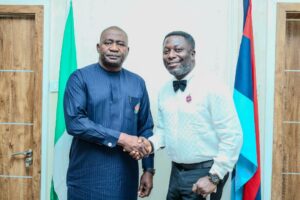 Gen. Christopher Musa and Seyi Babaeko