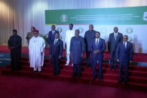 President Bio and other ECOWAS leaders