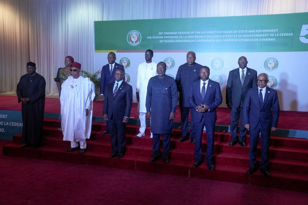 President Bio and other ECOWAS leaders