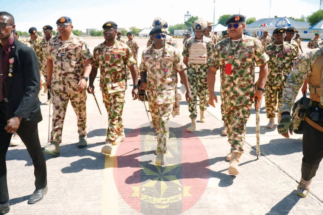 Chief of the Naval Staff (CNS), Vice Admiral Idi Abbas during the visit