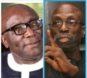 Dr Chidi Amuta and Professor Biodun Jeyifo