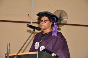 The Vice Chancellor, Professor Adenike Oladiji